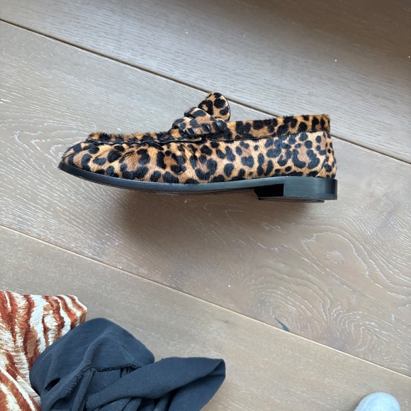 Women's Le Loafer Penny Slippers in Pony Hair Leather - Picture 7 of 12